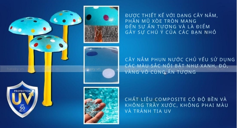 Cây nấm phun nước 3 Những đặc điểm của cây nấm phun nước