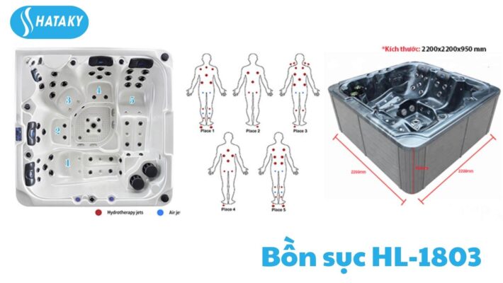 bồn sục HL-1803