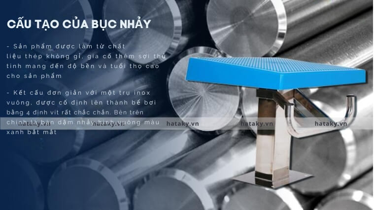Bục nhảy TSA-1 3 Cấu tạo của bục nhảy TSA-1