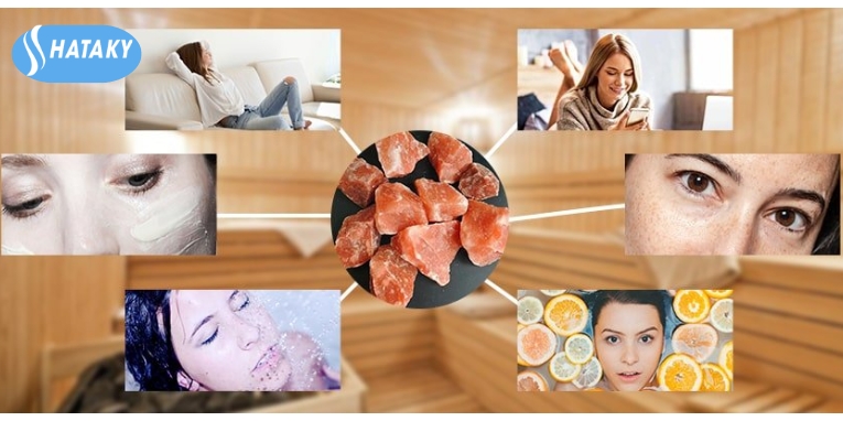 Đá muối phòng xông 4 Công dụng của đá muối phòng xông
