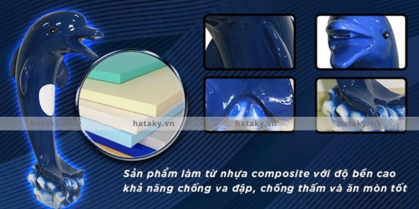 Cá heo phun nước TB-06 3 Đặc điểm của cá heo phun nước TB-06