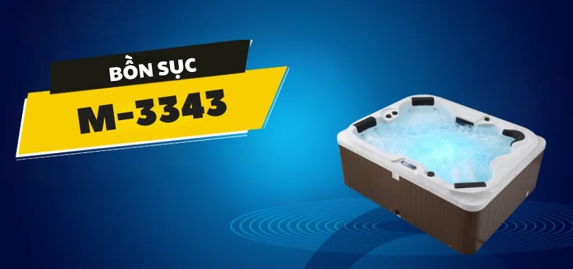 Bồn sục Monalisa M-3343 1 Giới thiệu về bồn sục Monalisa M-3343