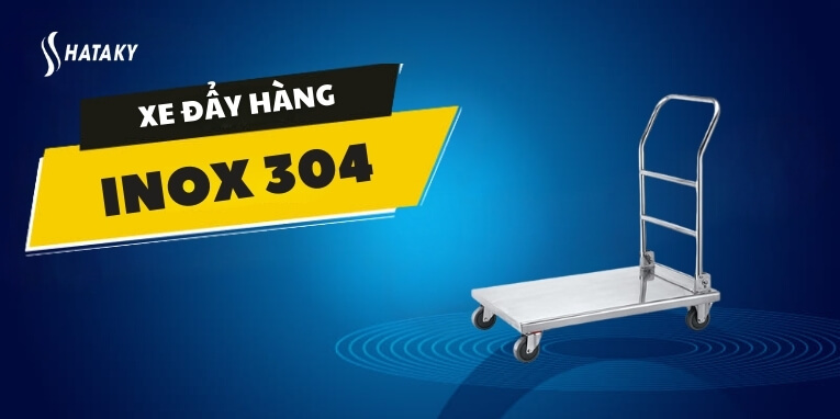 Xe đẩy hàng tay gập inox 304 2 Giới thiệu về xe đẩy hàng tay gập inox 304