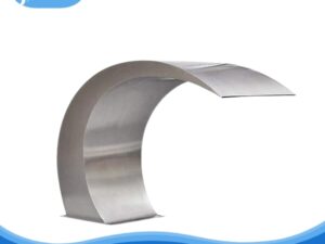 Hình ảnh thác nước xả tràn loại cong TB-35 mẫu 2