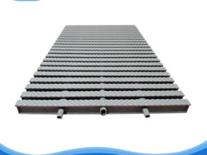 Hình ảnh thanh thoát tràn 3 chấu màu xám mẫu 2