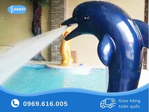 Cá heo phun nước TB-06 5 Ứng dụng của cá heo phun nước TB-06