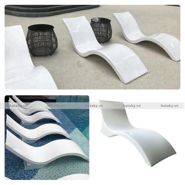 Ghế bể bơi chất liệu Composite 3 Ứng dụng của ghế bể bơi chất liệu Composite