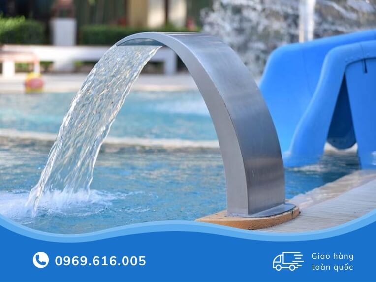 Thác nước xả tràn loại cong TB-50 4 Ứng dụng của thác nước xả tràn loại cong TB-50