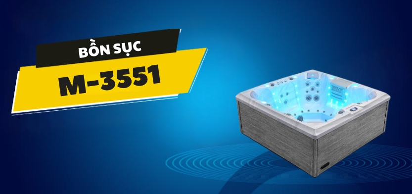 Bồn sục Monalisa M-3551 1 Giới thiệu về bồn sục Monalisa M-3551