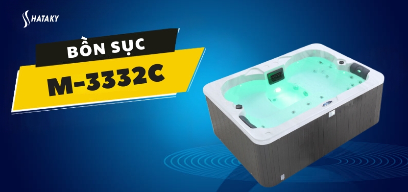 Bồn sục Monalisa M-3332C 1 Giới thiệu về bồn sục Monalisa M-3332C