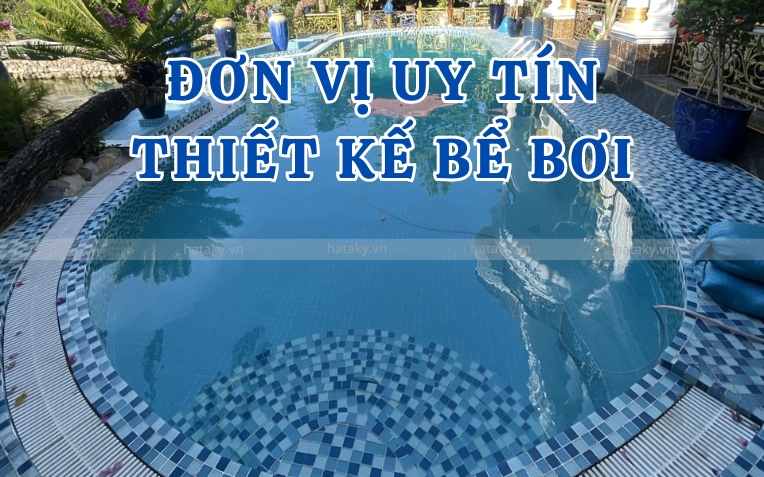 Đơn vị thiết kế bể bơi