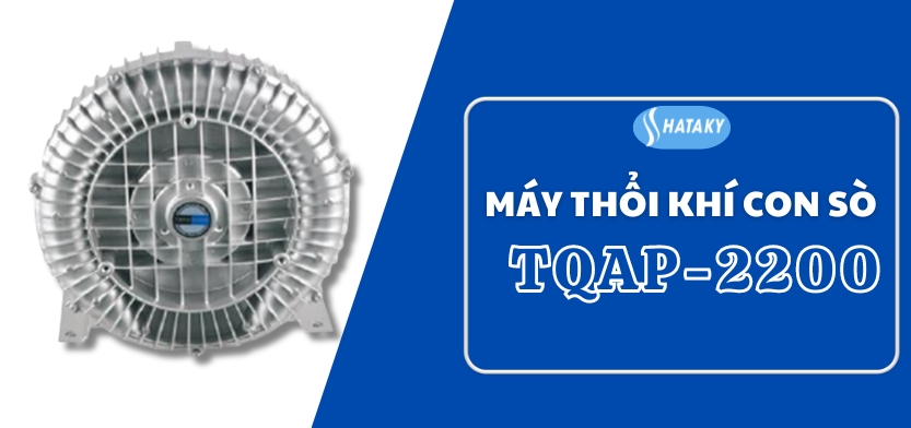 Máy thổi khí con sò TQAP-2200 1 Giới thiệu về máy thổi khí con sò TQAP-2200