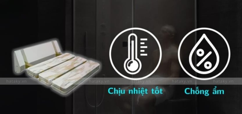 Ghế xông ướt không chân có vân 3 Đặc điểm của ghế xông ướt không chân có vân