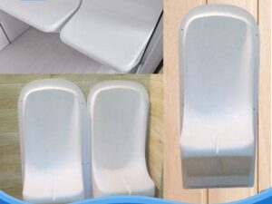 Ghế ngồi lắp phòng xông bằng nhựa composite