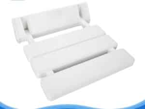 Ghế xông ướt không chân màu trắng