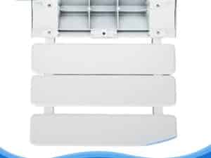 Ghế xông ướt không chân màu trắng mẫu 2