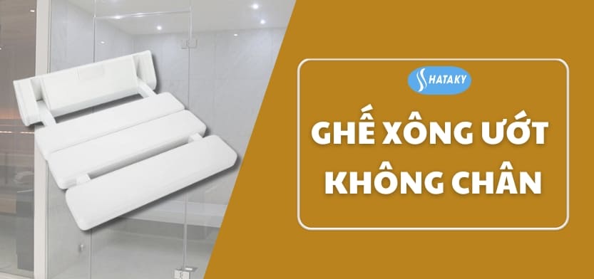 Giới thiệu về ghế xông ướt không chân màu trắng
