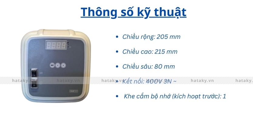 Bảng điều khiển T-2003 dùng cho máy xông hơi khô 2 Thông số kỹ thuật của bảng điều khiển T-2003