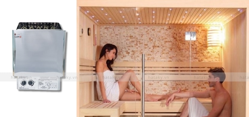 Máy xông hơi khô Sawo SCA45-BS 4 Ứng dụng của máy xông hơi khô Sawo SCA45-BS