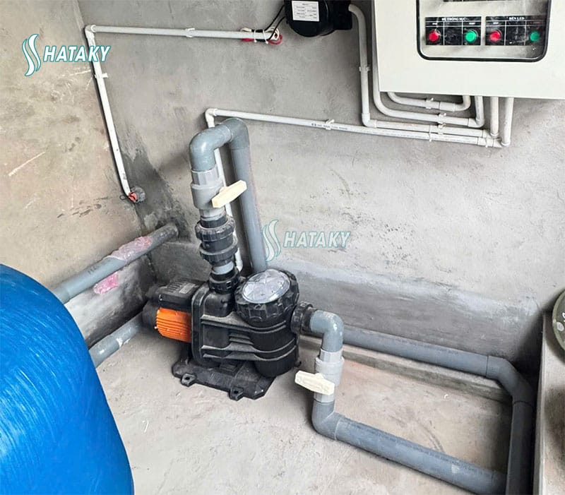 Máy bơm Tafuma hoạt động dựa trên nguyên lý hút - đẩy tuần hoàn