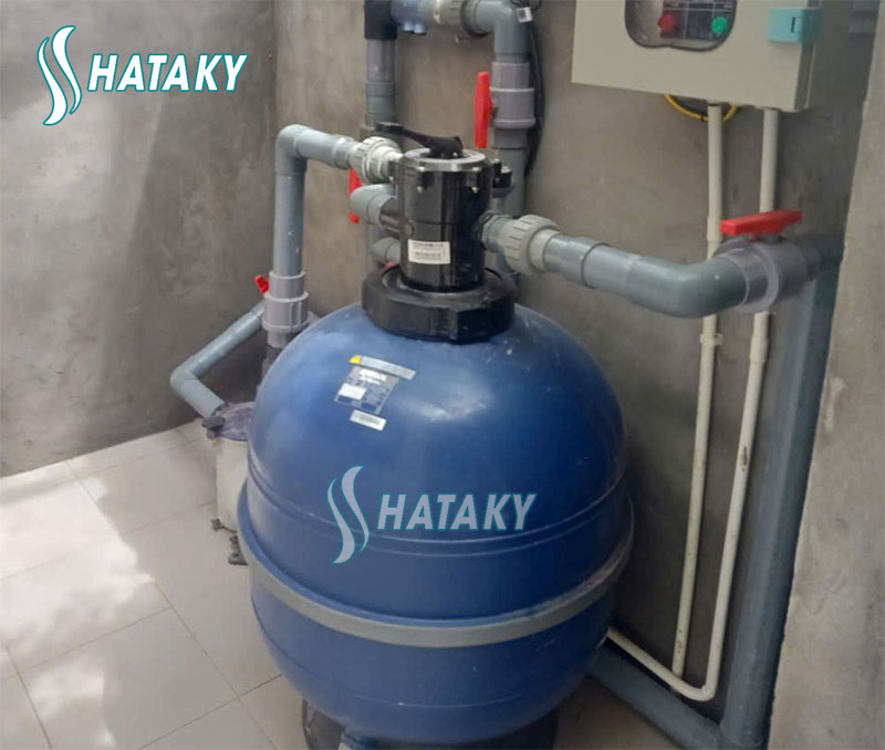 Review Bình Lọc Cát Kripsol GTV có thực sự tốt không? 4 Kripsol GTV được lắp đặt cho các hồ bơi kinh doanh