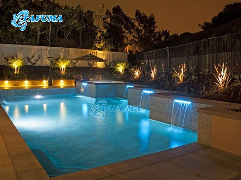 Đèn led hồ bơi được nhiều người lựa chọn