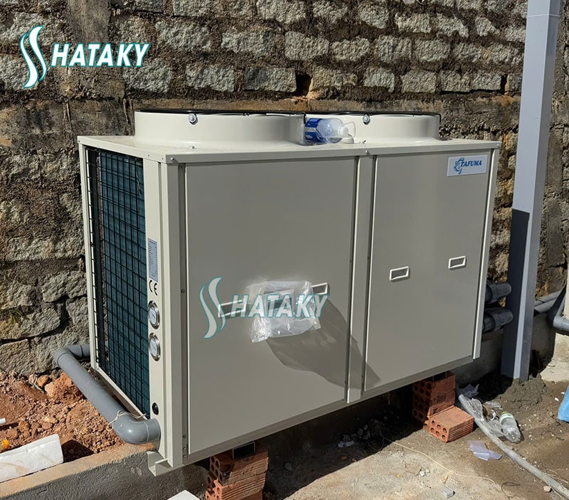 Máy cấp nhiệt bể bơi giúp làm nước nóng