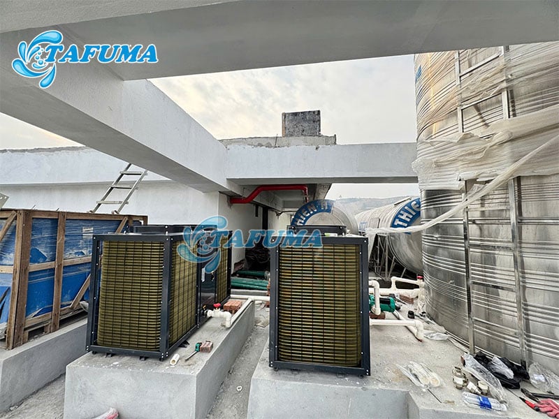 Máy cấp nhiệt hoạt động liên tục nhiều giờ dẫn đến hoạt động kém hiệu quả